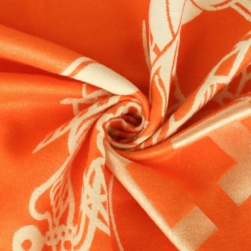 EXTREE Scarfs for Women Pashmina Silky Shawl Wrap for Evening Dressing Blanket Open Front Poncho Cape - Image 5